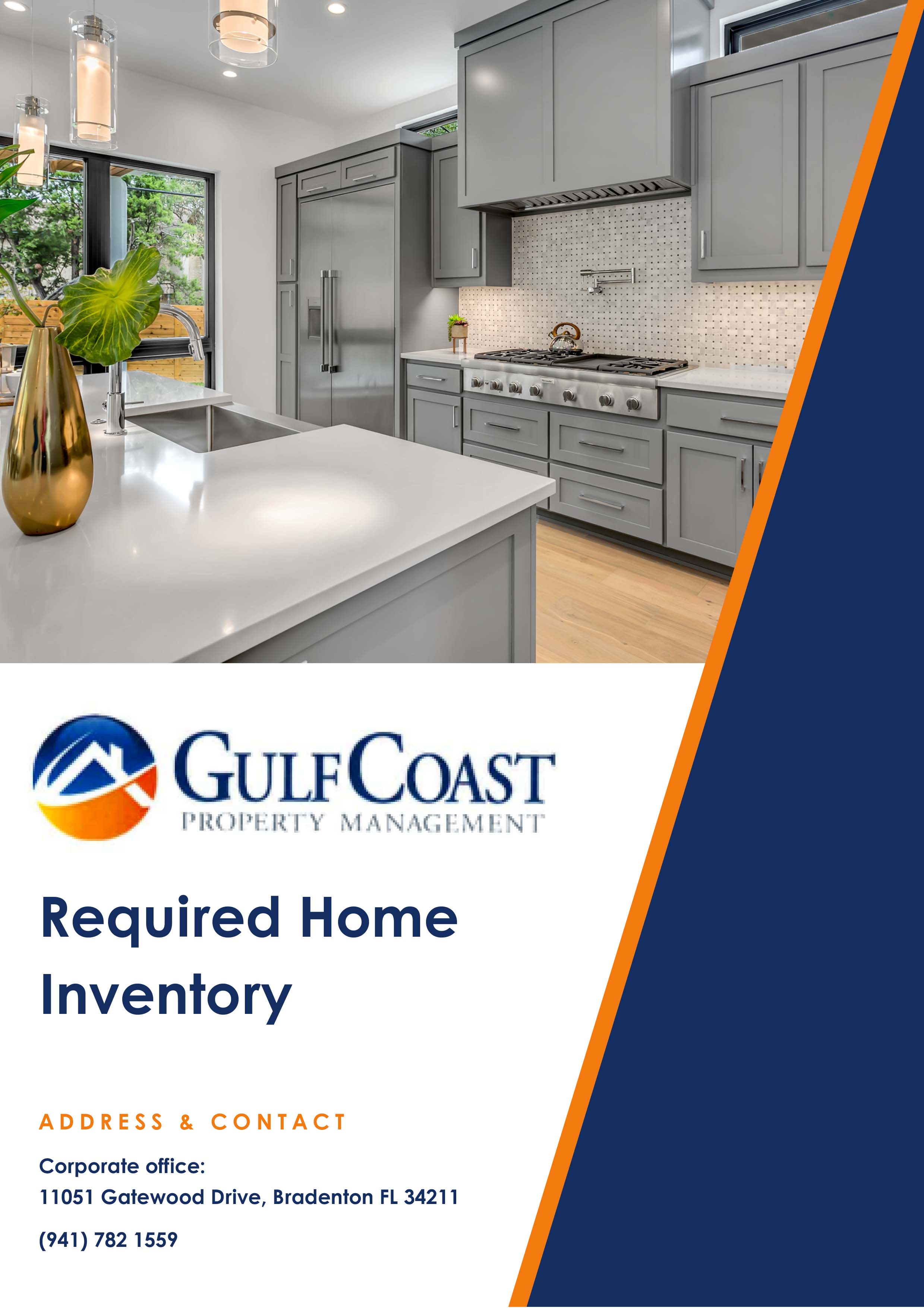 Gulf Coast - Required Home Inventory Cover